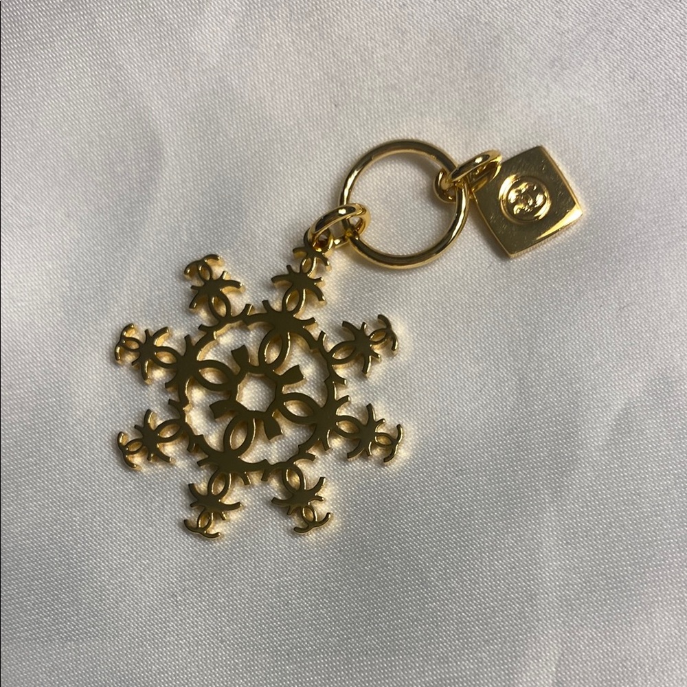 Chanel Snowflake Charm